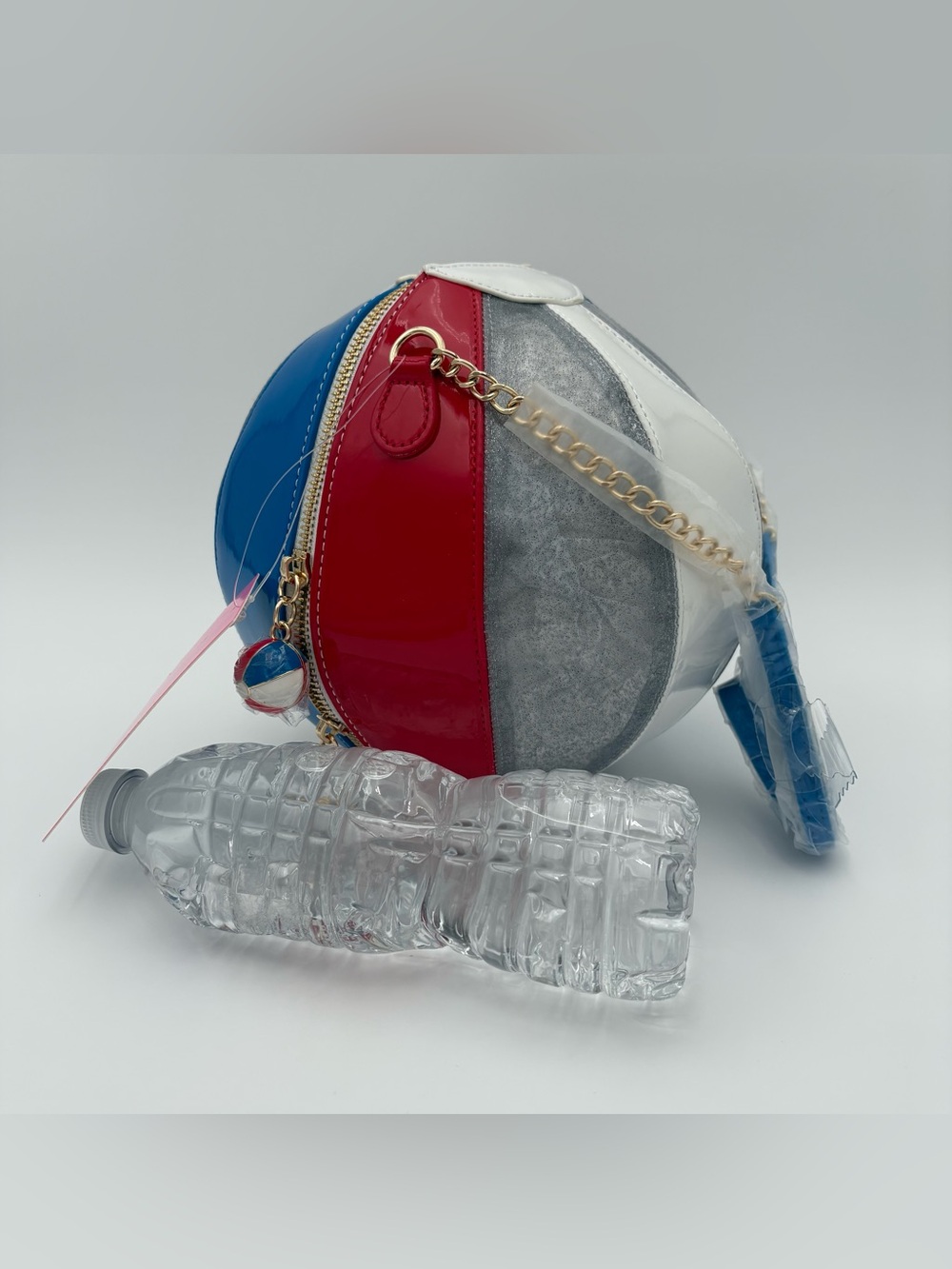 Betsey Johnson Havin A Ball Beach Ball Crossbody Purse NWT Summer 🏖️🇺🇸 - Picture 6 of 11